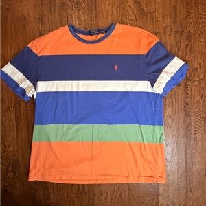 Polo Ralph Lauren Striped Classic Fit Jersey T-Shirt 🌈